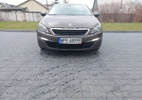 Peugeot 308 cena 32900 przebieg: 165000, rok produkcji 2015 z Czarnków małe 29